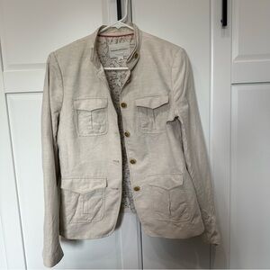 Banana Republic Cream Blazer
